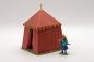 Preview: Tent square red, LKL 12 Fits 4 cm figures