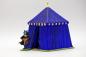 Preview: MT-Figure Tent square (red), LKL 12 Fits 4 cm figures