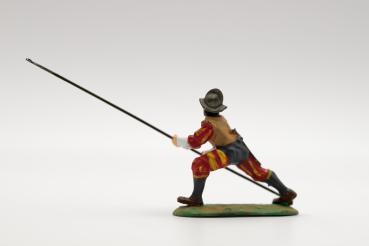 Landsknecht in position Spanish helmet LK108