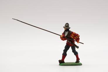Landsknecht advancing Spanish helmet