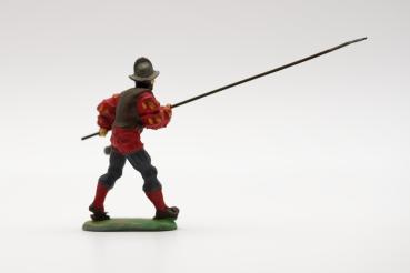 Landsknecht advancing Spanish helmet