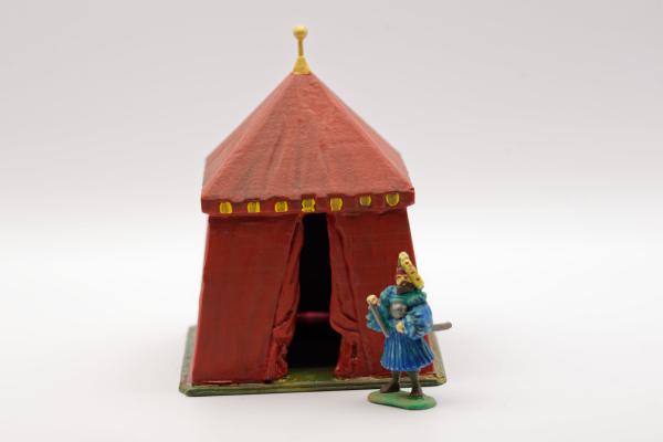 Tent square red, LKL 12 Fits 4 cm figures