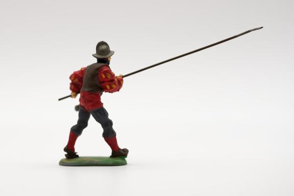 Landsknecht advancing Spanish helmet