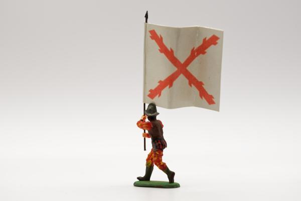 Flag carrier Spanish helmet
